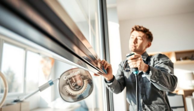 Aluminiumfenster Wartung