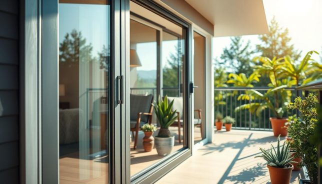 Energieeffiziente Balkontür Wärmedämmung Energieeffiziente Balkontür Wärmedämmung