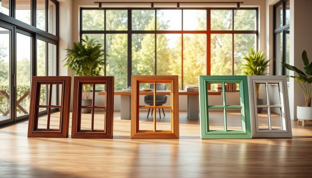 Farbauswahl für Holzfenster