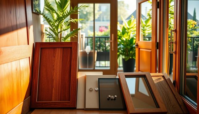 Materialien für Balkontüren Materialien für Balkontüren