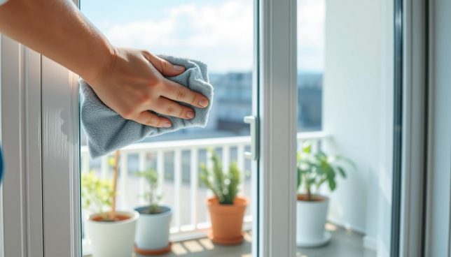 Pflege Wartung Balkontür Pflege Wartung Balkontür