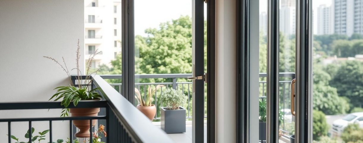 schalldichte balkontüren